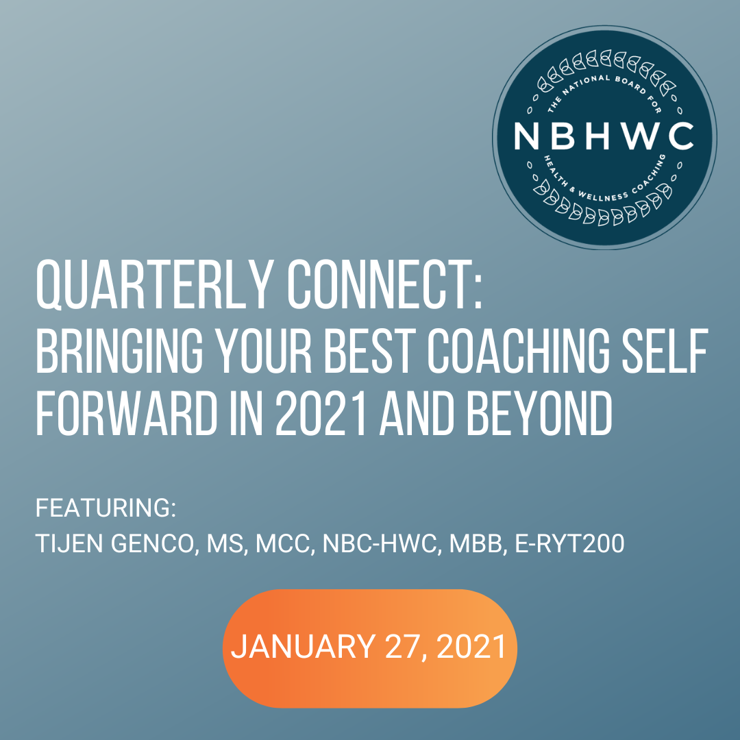 Bringing Best Coaching Self Forward in 2021 and Beyond